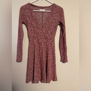 Urban Outfitters Burgundy Dress X-Small Mini